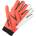 Zeus Вратарски ръкавици Zeus Guanto Space Goalkeepers Gloves neon orange