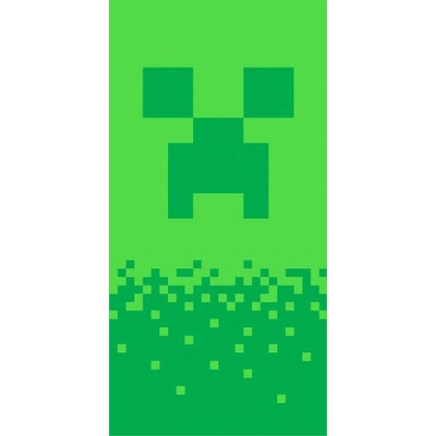 Jerry Fabrics Osuška Minecraft Digital Creeper 70x140 cm