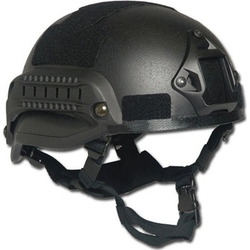 Helma Mil-Tec US bojová Mich 2002 Rail Zelená