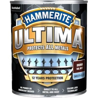 Hammerite Ultima Smooth 0,7 l hnědá