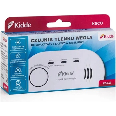 Kidde Детектор за въглероден окис Kidde K5CO White (K5CO)