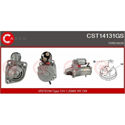 Štartér CASCO CST14131GS CST14131GS