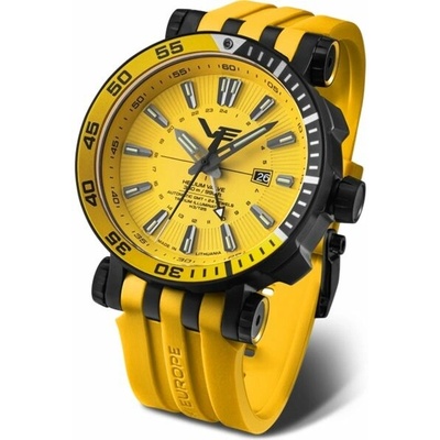 Vostok Europe NH34/575C719 žlutý gumový řemínek