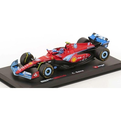 Bburago Model Bolid F1 Ferrari Sf-24 Gp Miami 2024 Carlos Sainz 1:43