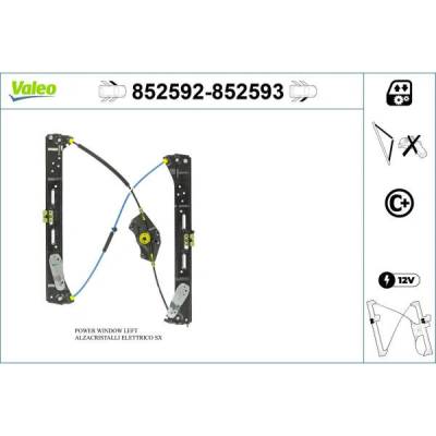 Zvedací zařízení oken VALEO 852592