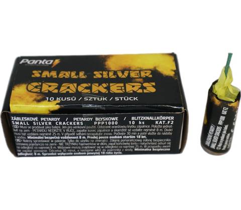 Small Silver Crackers 10 ks