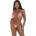 Leg Avenue Комплект от 2 части с кристали Leg Avenue розов