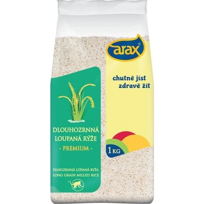 Arax rýže bílá dlouhozrnná 1 kg