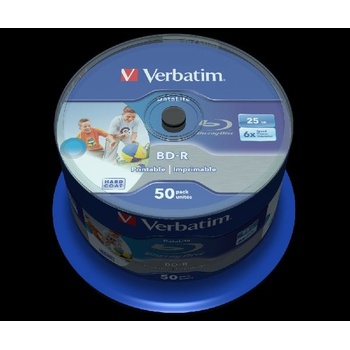 Verbatim BD-R 25GB 6x, 50ks