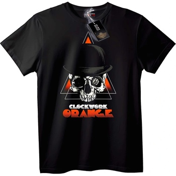 NOONEBRAND Тениска Механично портокалено череп - 2XL, Black