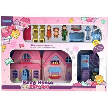 Голяма къща с 3 фигури