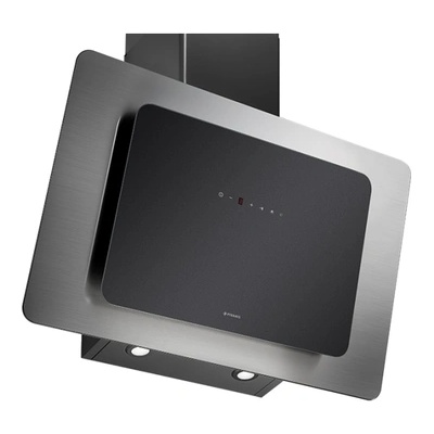 Pyramis Абсорбатор свободностоящ Premium - 90 см, Pyramis VETRIO BLACK GLASS (065039601)