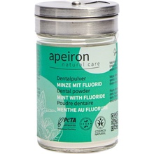 Apeiron Zubný prášok Auromère, mäta + fluorid 40 g