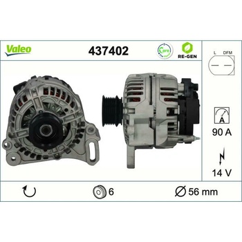 generátor VALEO 437402