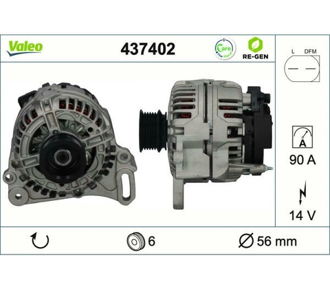 generátor VALEO 437402