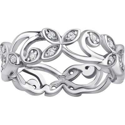SILVEGO Stříbrný prsten Sarabi s Brilliance Zirconia JJJ0878R