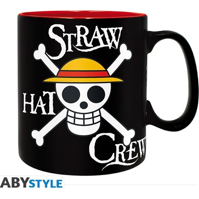 ONE PIECE Hrnek Luffy & Skull ABYMUGA451 460 ml