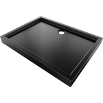 Mexen Flow+ правоъгълна душ кабина 110 x 70 см, черен мат - 46R707011H (46R707011H)