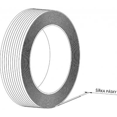 Unipack Polypropylénnová vázací páska 12 x 0.80 mm x 2 km modrá