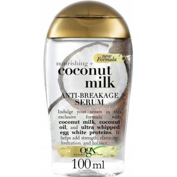 Organix Nourishing Coconut Milk Anti-Breakage Vyživující sérum na posílení vlasů 100 ml