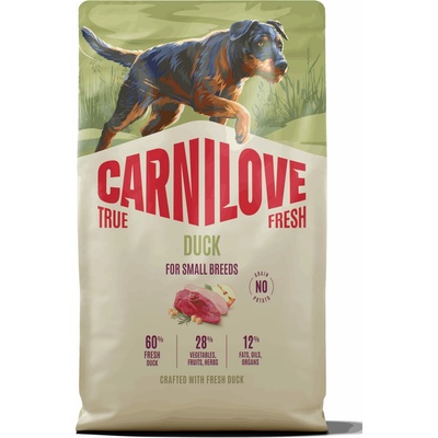 Carnilove True Fresh Dog Duck for Adult Small Breeds 4 kg