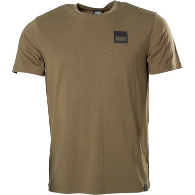 Nash tričko Make It Happen T Shirt Box Logo green