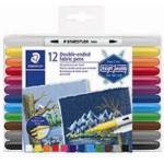 STAEDTLER Текстилна двойна писалка ass (12) (3190 TB12)