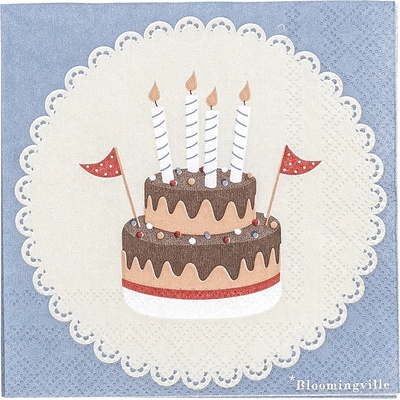 Bloomingville Хартиени салфетки Oscar 20 бр (82062572)