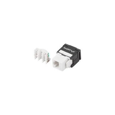 Lanberg keystone zásuvka RJ45 - LSA UTP kat. 6A 180°