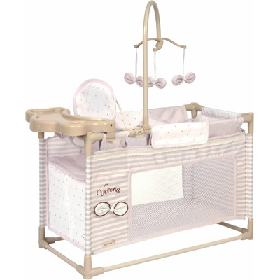 DeCuevas 53178 Moje první postýlka pro panenky s hracím centrem Verona 2025 – Zboží Dáma