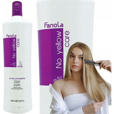 Fanola šampon no yellow pro barvené blond vlasy 1000 ml