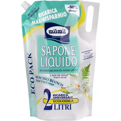 Milmil Muschio Bianco tekuté mydlo 2l