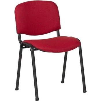 Посетителски стол Iso Black, екокожа, червен (4010100419)