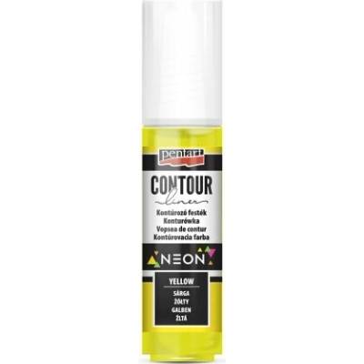 Pentart Konturovací liner NEON 20 ml ŽLUTÁ – Zboží Dáma