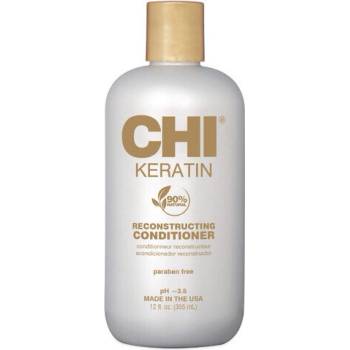 CHI keratin conditioner Кератинов подхранващ балсам с коприна 355 мл (chi0214)