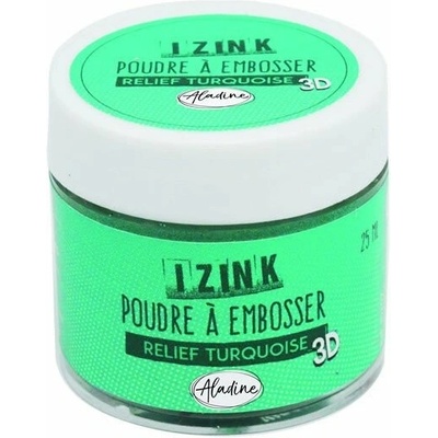 Aladine Embosovací prášek Aladine, 25 ml - turquoise, tyrkysový