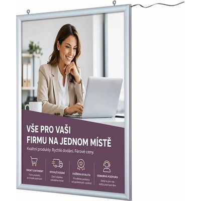 A-Z Reklama CZ LED světelný panel POSTERLIGHT na plakáty A1 Oboustraný – Zboží Živě