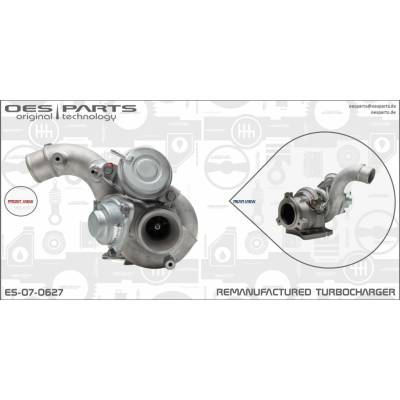 Plniace dúchadlo OES PARTS Product line OES-PARTS ES-07-0627