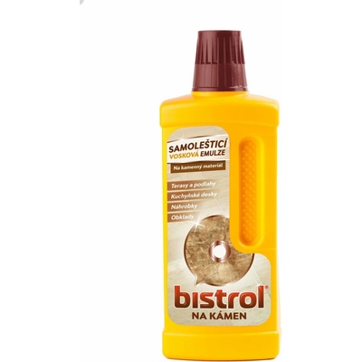 Bistrol kámen leštěnka na náhrobky 500 ml