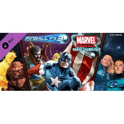 Zen Studios Pinball FX3 Marvel Legends Pack (PC)