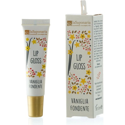laSaponaria Extra vyživující lesk na rty Vanilka 12 ml – Zboží Dáma
