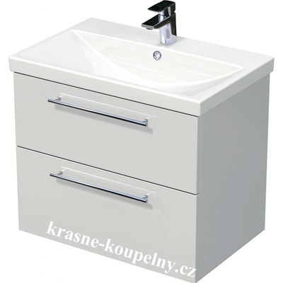 Intedoor skříňka s umyvadlem Box Elite 70 2Z 81 Hacienda černá – Hledejceny.cz