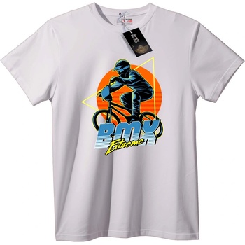 NOONEBRAND Тениска BMX Екстрем - 3XL, White