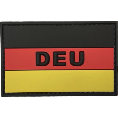 WARAGOD Nášivka 3D DEU-Nemecko 8x5cm