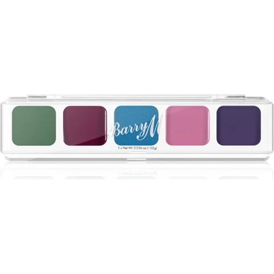 Barry M Mini Palette кремообразни сенки за очи цвят The Jewels 5, 1 гр