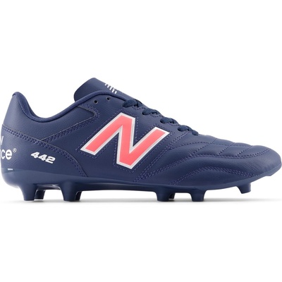 New Balance Мъжки футболни бутонки New Balance 442 Academy Mens Firm Ground Football Boots - Navy/Red
