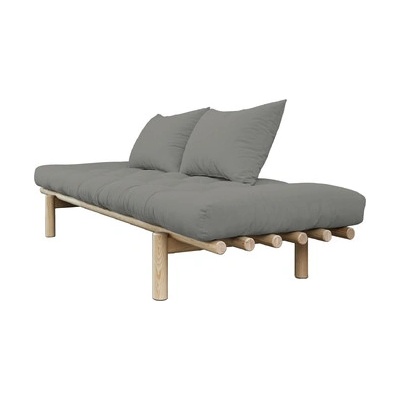 Sofa PACE by Karup 75*200 cm natural + futon grey 746