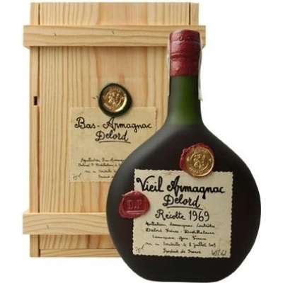 Armagnac-Delord Millésimés 1969 40% 0,7 l (kazeta)