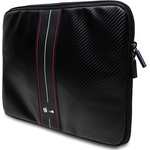 BMW BMW Carbon & Red Stripe Чанта за лаптоп, 14", черен