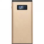 Ttec Външна батерия AlumiSlim Universal Mobile Charger, QC 3.0, 10.000mAh with LCD - Златиста